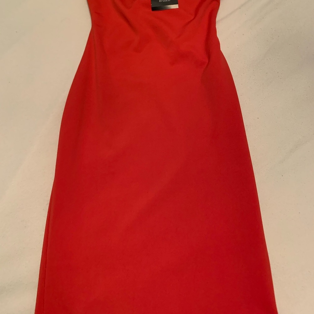 NWT red corset dress size small
